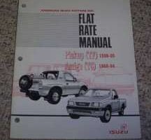 1989 Isuzu Amigo Flat Rate Manual