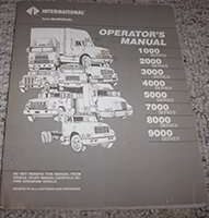 1993 International 9600 Series Truck Chassis Operator's Manual