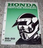 1988 Honda Z50R Service Manual