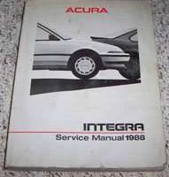 1988 Acura Integra Service Manual