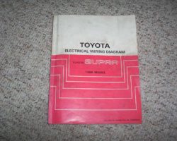 1988 Toyota Supra Electrical Wiring Diagram Manual