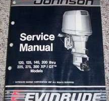 1988 Johnson Evinrude 140 HP Models Service Manual