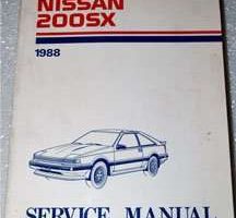 1988 Nissan 200SX Service Manual