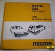 1988 Mazda 323 Station Wagon Workshop Service Manual