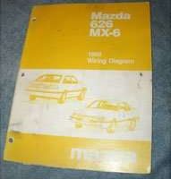 1988 Mazda 626 & MX-6 Wiring Diagram Manual