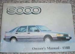 1988 Saab 9000 Owner's Manual