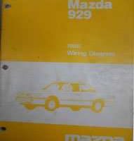 1988 Mazda 929 Wiring Diagram Manual