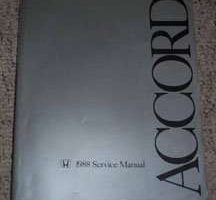 1988 Honda Accord Service Manual