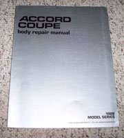 1988 Honda Accord Coupe Body Repair Manual