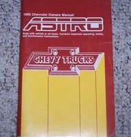 1988 Chevrolet Astro Owner's Manual