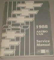 1988 Chevrolet Astro Service Manual