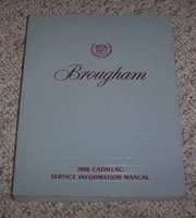 1988 Cadillac Brougham Service Manual