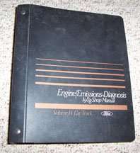 1988 Ford Mustang Engine & Emissions Diagnosis Service Manual