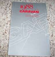 1988 Dodge Caravan & Grand Caravan Owner's Manual