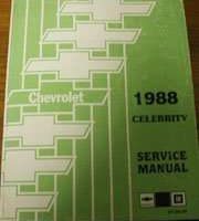 1988 Chevrolet Celebrity Service Manual