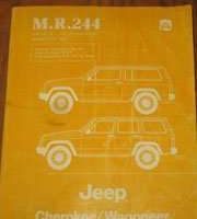1988 Jeep Cherokee & Wagoneer Shop Service Repair Manual