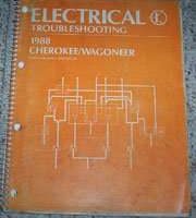 1988 Jeep Cherokee & Wagoneer Electrical Troubleshooting Manual