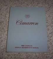 1988 Cadillac Cimarron Service Manual