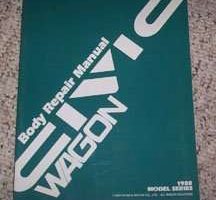 1988 Honda Civic Wagon Body Repair Manual