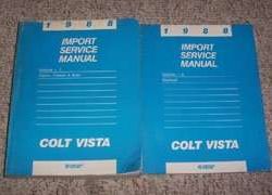1988 Plymouth Colt Vista Service Manual