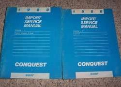 1988 Chrysler Conquest Service Manual
