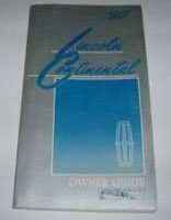 1988 Lincoln Continental Owner's Manual