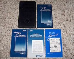 1988 Mercury Cougar Owner's Manual Set