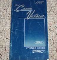 1988 Ford Crown Victoria & Country Squire Owner's Manual