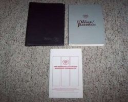1988 Cadillac Deville, Fleetwood Owner's Manual Set
