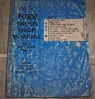 1988 Ford F-Super Duty Truck Engine Service Manual