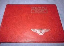 1988 Bentley Eight Owner's Manual