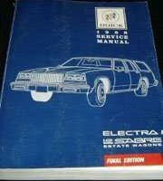 1988 Buick Electra & LeSabre Estate Wagon Service Manual