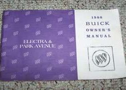 1988 Buick Electra, Park Avenue Owner's Manual