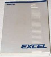 1988 Hyundai Excel Service Manual