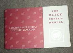 1988 Buick LeSabre & Electra Estate Wagon Owner's Manual