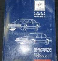 1988 Buick LeSabre, Electra & Electra Park Avenue Service Manual