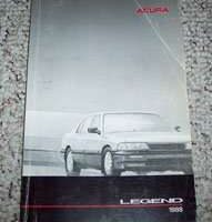 1988 Acura Legend Owner's Manual