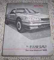 1988 Acura Legend Coupe Service Manual