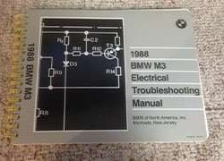 1988 BMW M3 Electrical Troubleshooting Manual