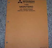1988 Mitsubishi Montero Air Conditioner Installation Manual