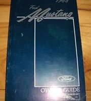 1988 Ford Mustang Owner's Manual