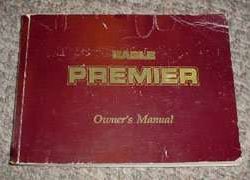 1988 Eagle Premier Owner's Manual