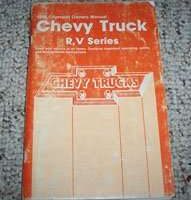 1988 Chevrolet R/V Series Truck Owner's Manual