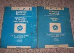 1988 Plymouth Voyager Service Manual
