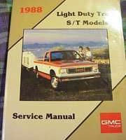 1988 GMC ST Truck & Jimmy Service Manual