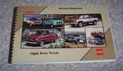 1988 GMC S-15 Truck, R&V Truck, Suburban, Jimmy, S-15 Jimmy, Rally & Vandura Wiring Diagram Manual
