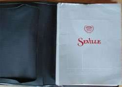 1988 Cadillac Seville Owner's Manual