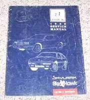 1988 Buick Skylark, Skyhawk Service Manual