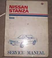 1988 Nissan Stanza Service Manual