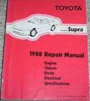 1988 Toyota Supra Service Repair Manual